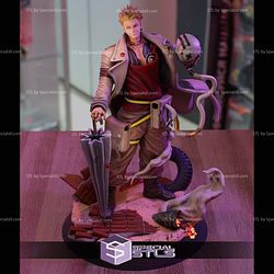 Enjin from Gachiakuta 3D Printer Files