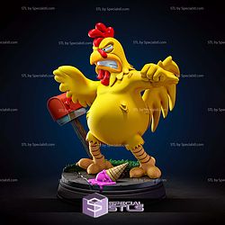 Ernie The Giant Chicken 3D Printer Files