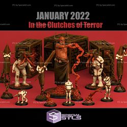 January 2022 Print Your Monsters Miniatures