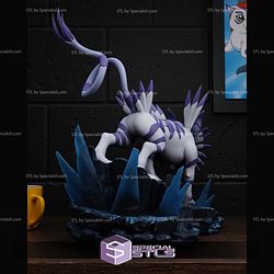 Garurumon Digimon 3D Printer Files