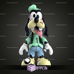 Goofy Chibi Zombie 3D Printer Files