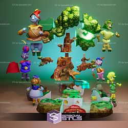 Gummi Bears Diorama 3D Printer Files