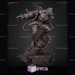 Hellboy Action Pose 2024 3D Printer Files