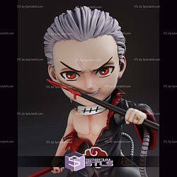 Hidan and Weapon Chibi 3D Printer Files