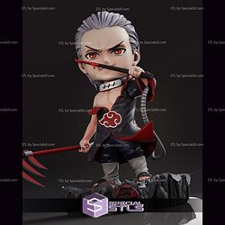 Hidan and Weapon Chibi 3D Printer Files