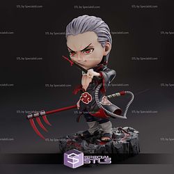 Hidan and Weapon Chibi 3D Printer Files