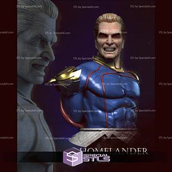 Homelander Angry Bust 3D Printer Files
