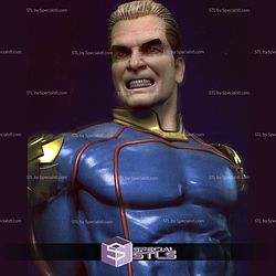 Homelander Angry Bust 3D Printer Files