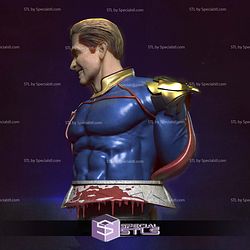 Homelander Angry Bust 3D Printer Files