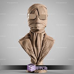 Invisible Man Portrait Bust 3D Printer Files