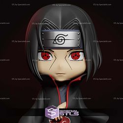 Itachi Naruto Chibi Standalone 3D Printer Files