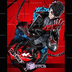 Joker Persona 5 with Glove 3D Printer Files