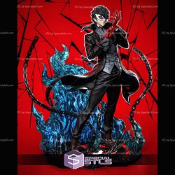 Joker Persona 5 with Glove 3D Printer Files