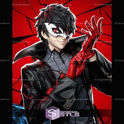 Joker Persona 5 with Glove 3D Printer Files
