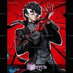 Joker Persona 5 with Glove 3D Printer Files