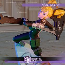 Kikoru Shinomiya Kaiju Action Axe 3D Printer Files