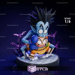 Krilin vs Vampire 3D Printer Files