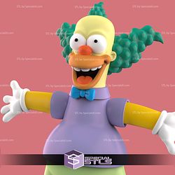 Krusty the Clown 3D Printer Files