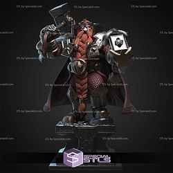 Magni Bronzebeard Warcraft 3D Printer Files