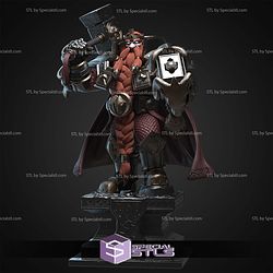 Magni Bronzebeard Warcraft 3D Printer Files