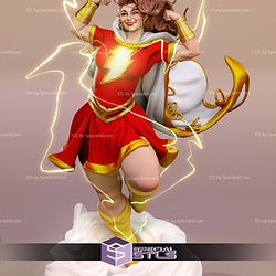 Mary Marvel Power Pose 3D Printer Files