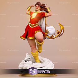 Mary Marvel Power Pose 3D Printer Files