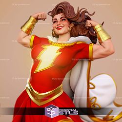 Mary Marvel Power Pose 3D Printer Files