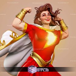 Mary Marvel Power Pose 3D Printer Files