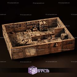 Medieval Town Death x Tiles Miniatures