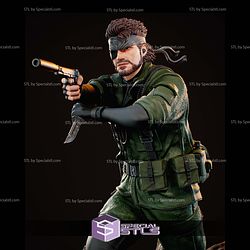 Metal Gear Solid Snake Jungle 3D Printer Files