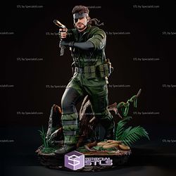 Metal Gear Solid Snake Jungle 3D Printer Files
