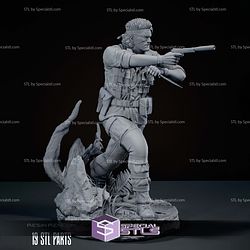Metal Gear Solid Snake Jungle 3D Printer Files