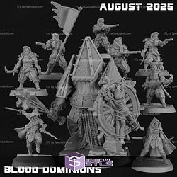 August 2025 Cyber Forge Miniatures