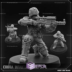 August 2025 Cyberpunk PapSikels Miniatures