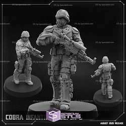 August 2025 Cyberpunk PapSikels Miniatures