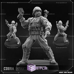 August 2025 Cyberpunk PapSikels Miniatures