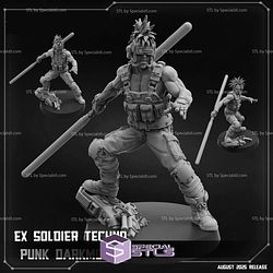 August 2025 Cyberpunk PapSikels Miniatures