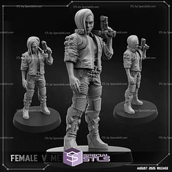 August 2025 Cyberpunk PapSikels Miniatures