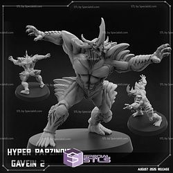 August 2025 Cyberpunk PapSikels Miniatures