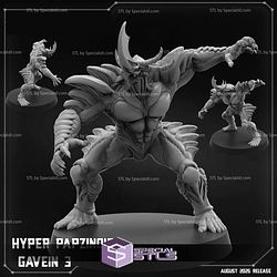 August 2025 Cyberpunk PapSikels Miniatures