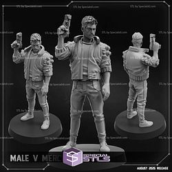 August 2025 Cyberpunk PapSikels Miniatures