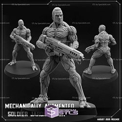 August 2025 Cyberpunk PapSikels Miniatures
