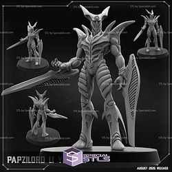 August 2025 Cyberpunk PapSikels Miniatures