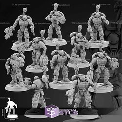 August 2025 Ghamak Scifi Miniatures