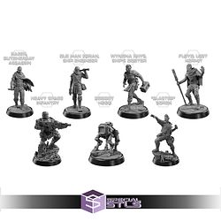 August 2025 Loot Studios Sci-Fi Miniatures