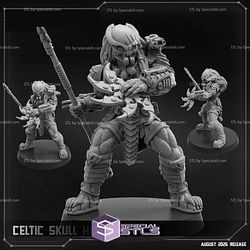 August 2025 Sci-Fi PapSikels Miniatures