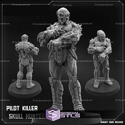 August 2025 Sci-Fi PapSikels Miniatures