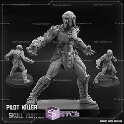 August 2025 Sci-Fi PapSikels Miniatures