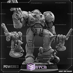 August 2025 Sci-Fi PapSikels Miniatures