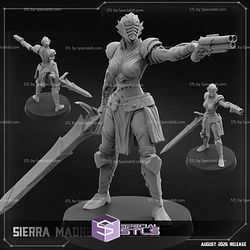 August 2025 Sci-Fi PapSikels Miniatures